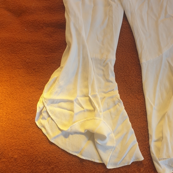 BARDOT Linda ruffle pant flares ivory size 8 RRP $99.99 - Picture 6 of 6